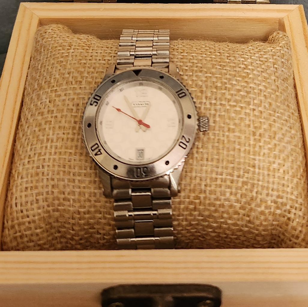 Coach Stainless Steel Wristwatch